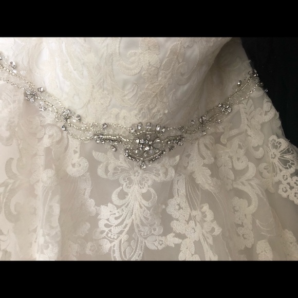Callista Plus Size Wedding Dress - Picture 3 of 4